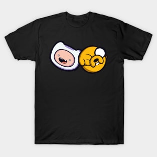 Finn Jake Adventures. T-Shirt